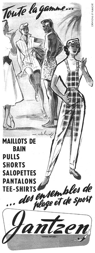 Advert Jantzen 1954