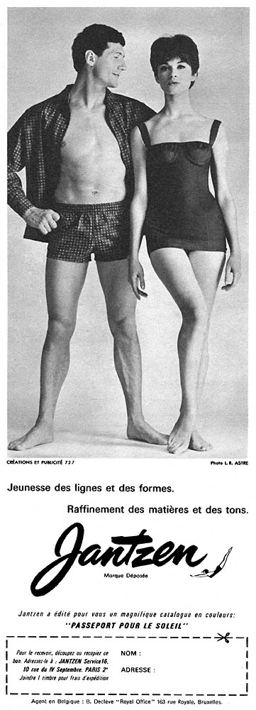 Advert Jantzen 1961
