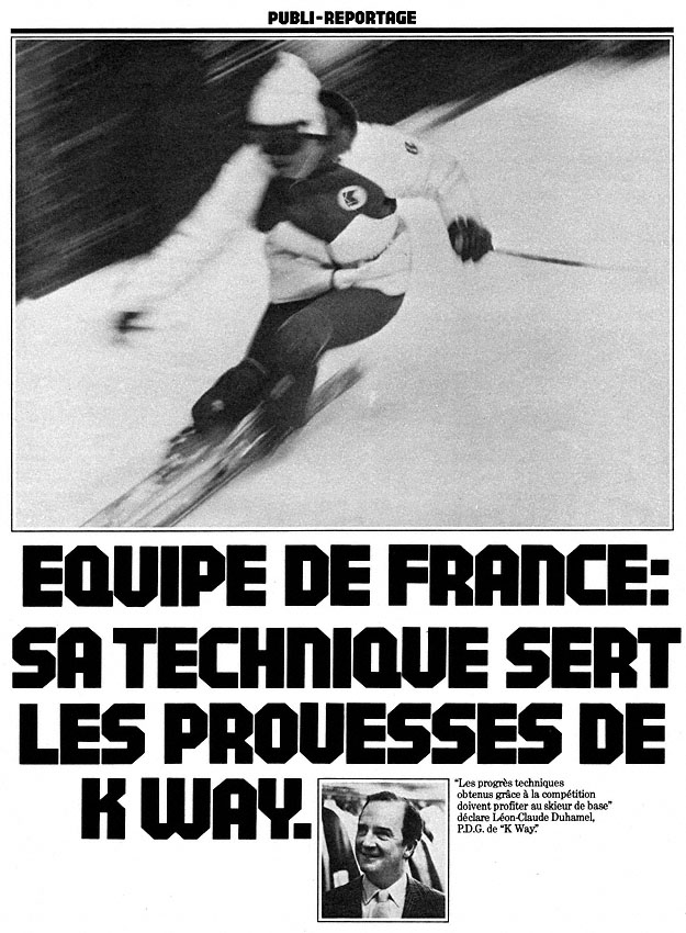 Advert Kway 1981