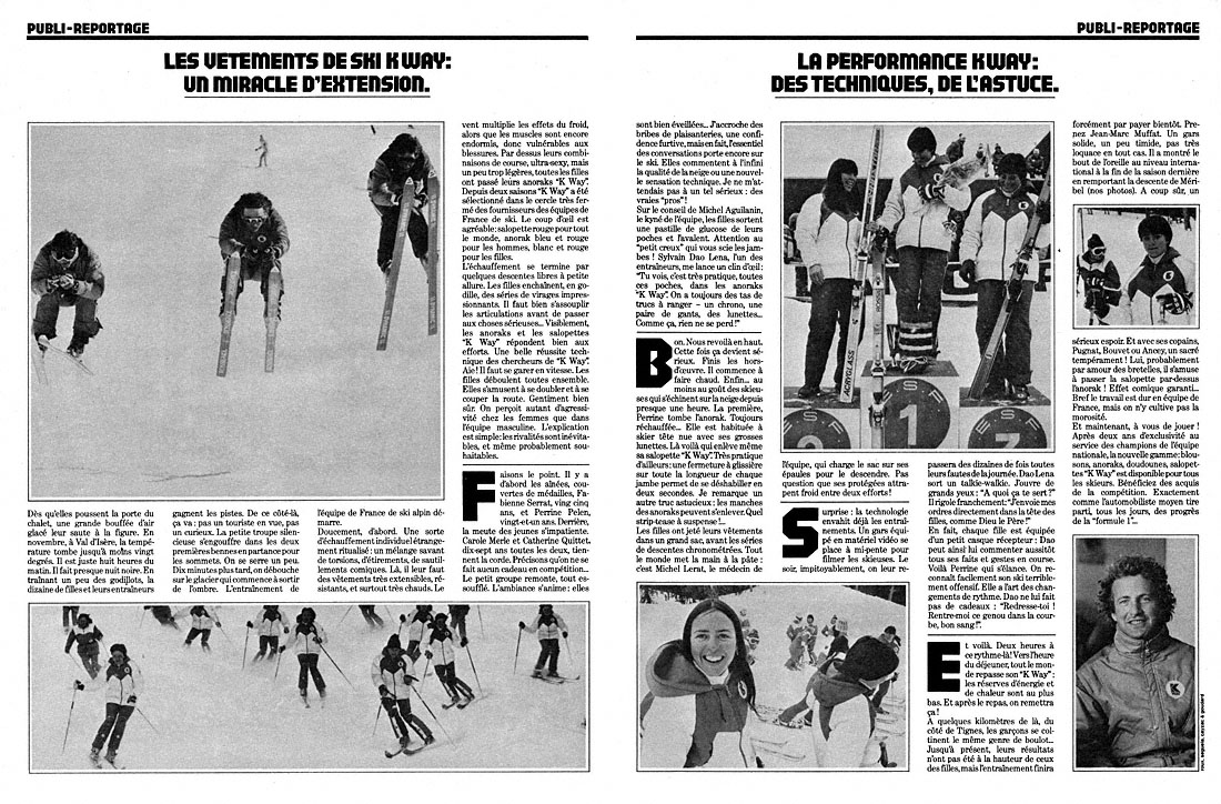 Advert Kway 1981