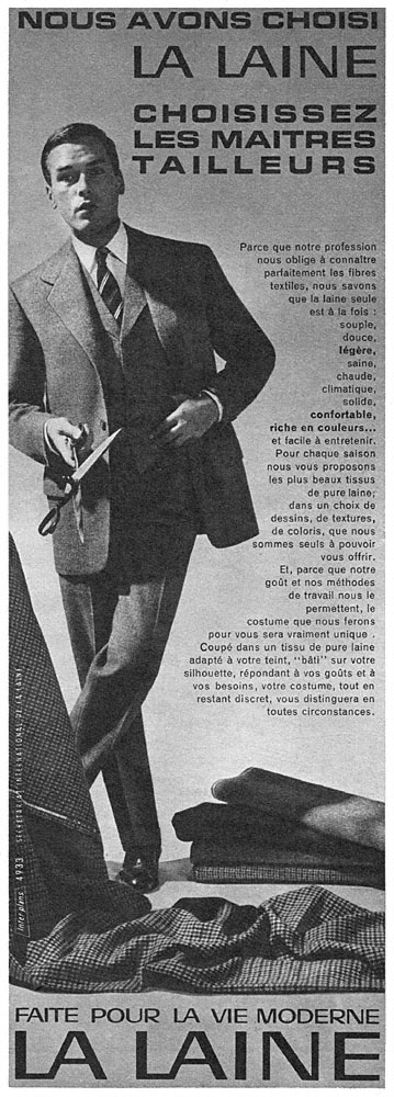 Advert Laine 1961