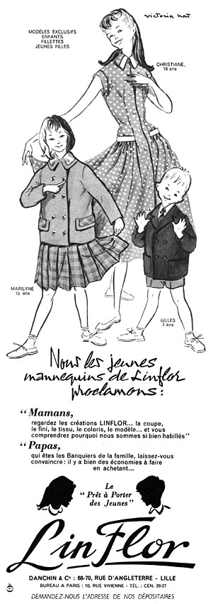 Advert Linflor 1956