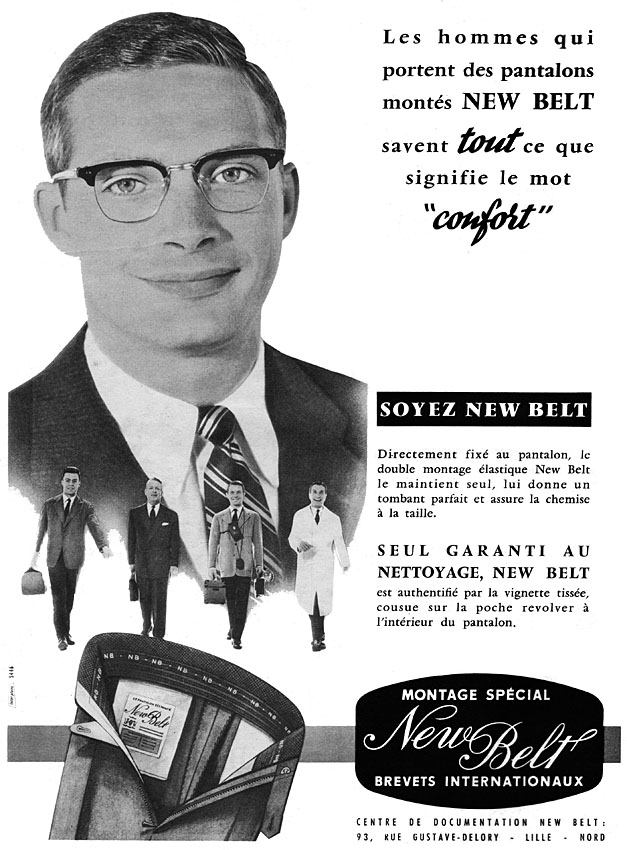 Advert Newbelt 1957