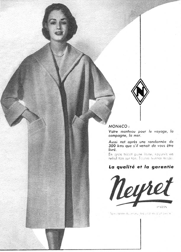 Advert Neyret 1955
