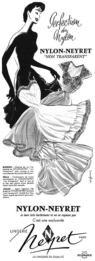Advert Neyret 1957