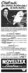 Advert Noveltex 1952