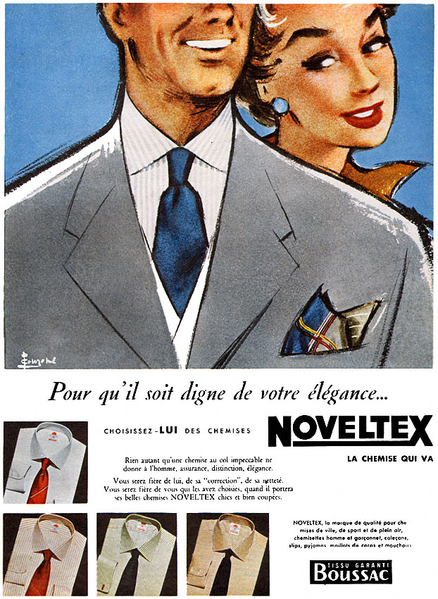 Advert Noveltex 1955