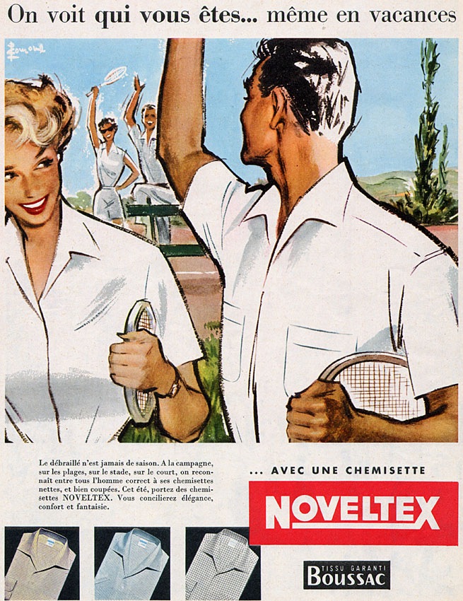 Advert Noveltex 1955