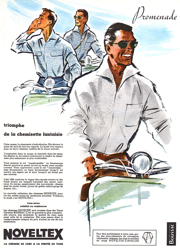 Advert Noveltex 1956