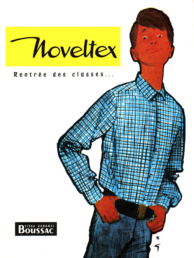 Advert Noveltex 1960