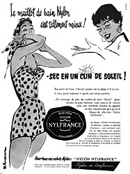 Advert Nylfrance 1954