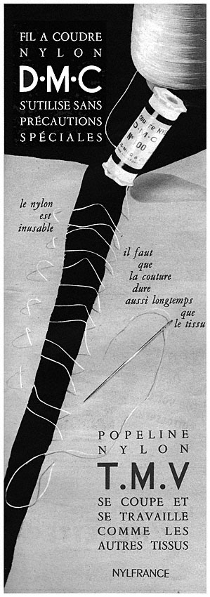Advert Nylfrance 1955