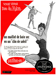 Advert Nylfrance 1955