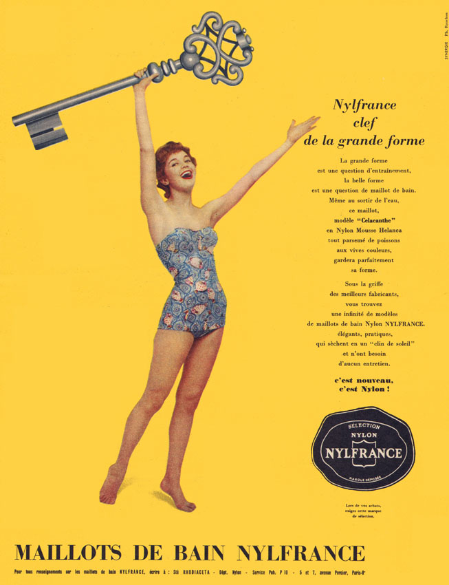 Advert Nylfrance 1957