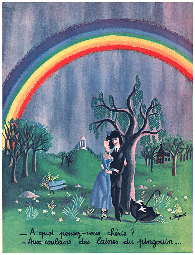 Advert Pingouin 1949