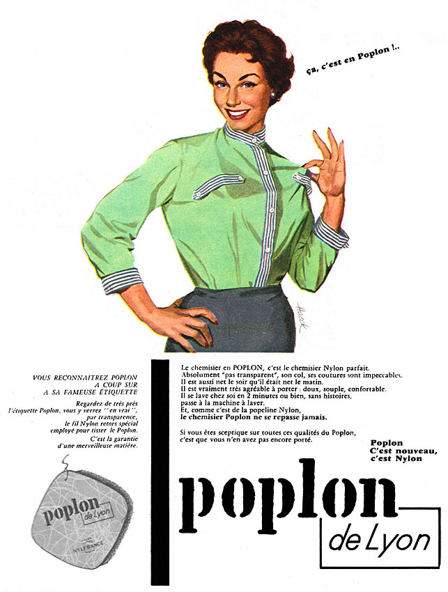 Advert Poplon 1956