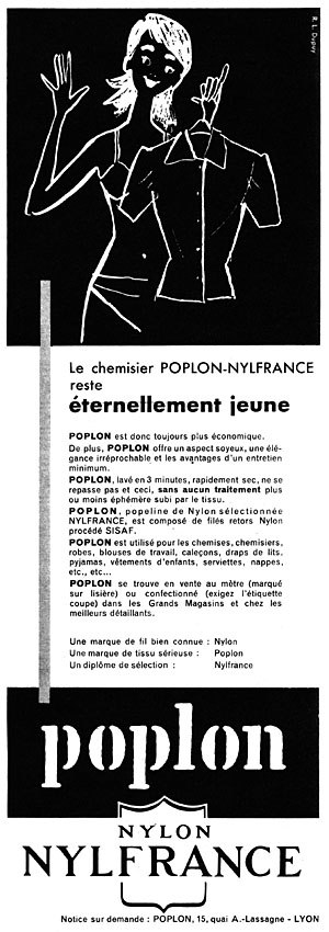 Advert Poplon 1957