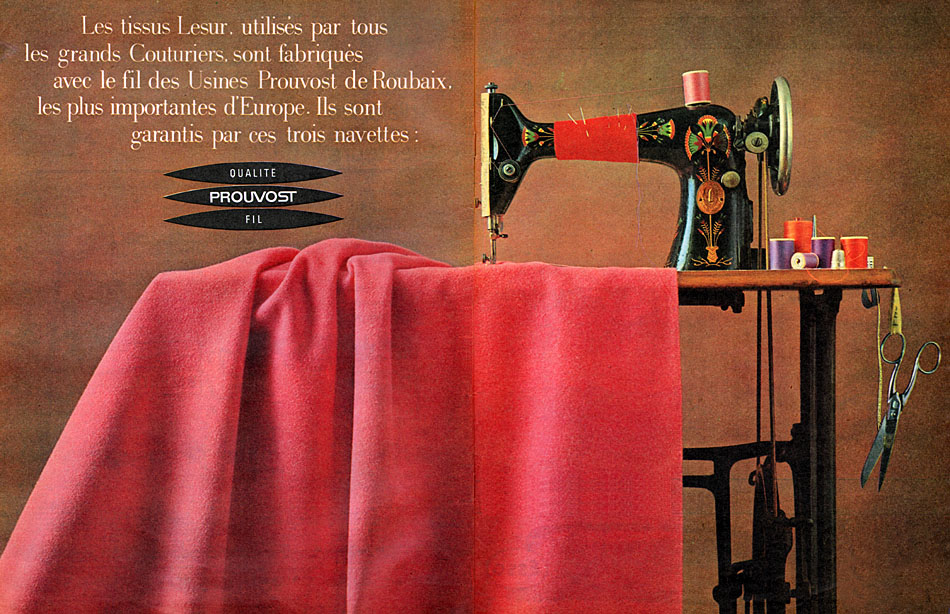 Advert Prouvost 1961