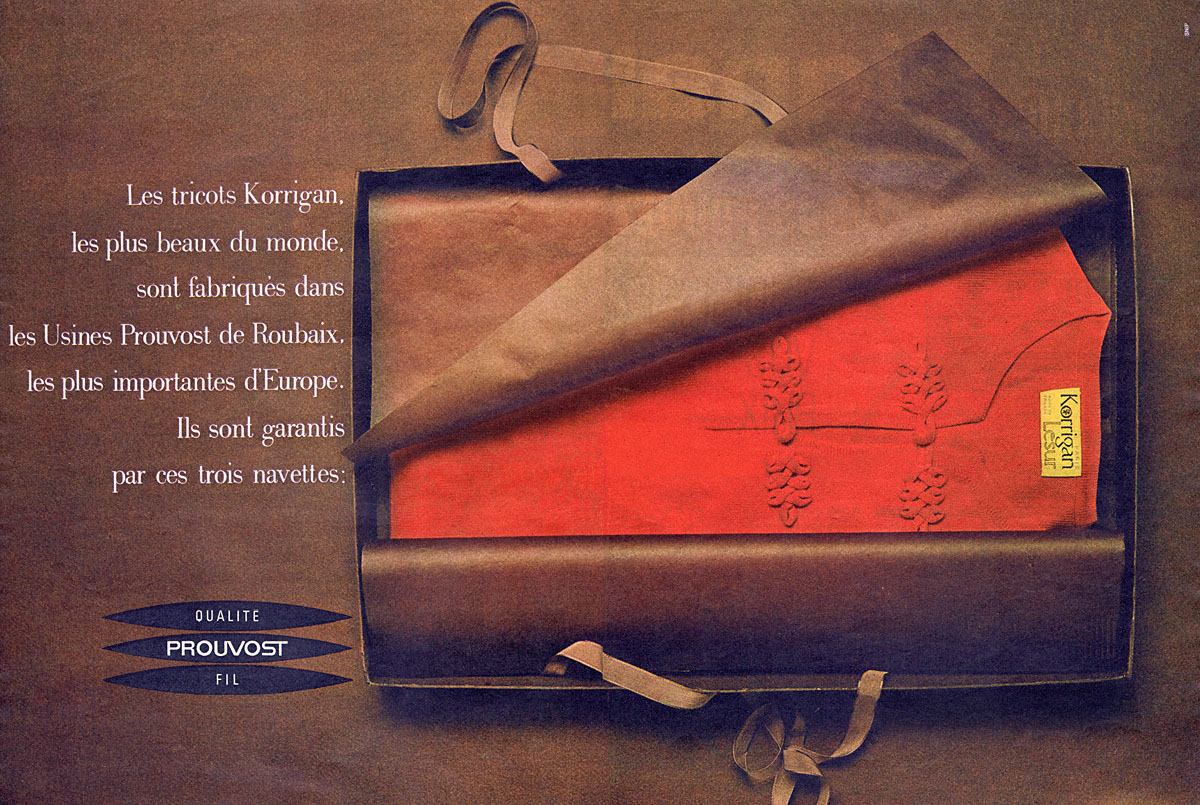 Advert Prouvost 1961