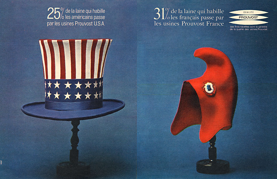 Advert Prouvost 1963