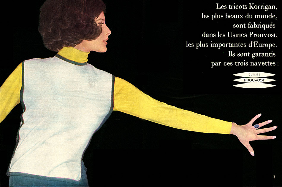 Advert Prouvost 1963