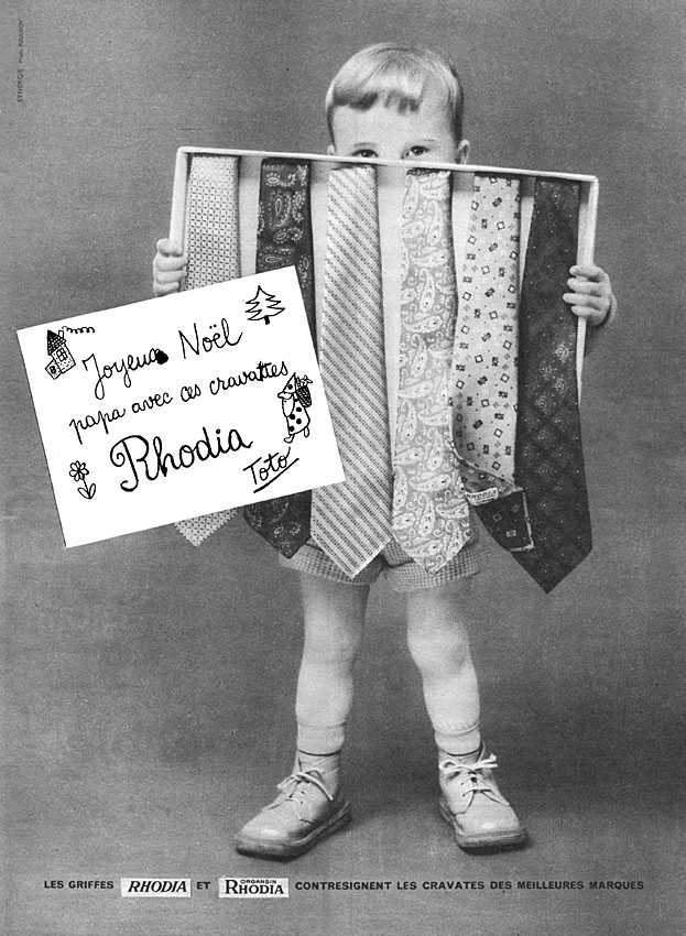 Advert Rhodia 1956