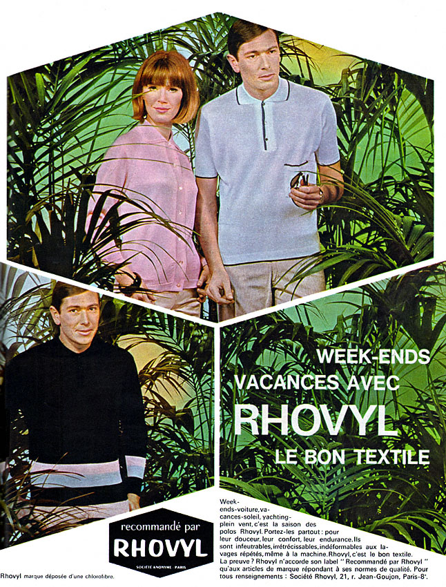 Advert Rhovyl 1964