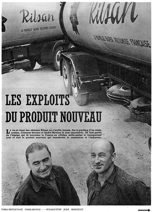 Advert Rilsan 1957