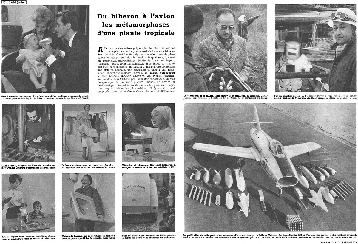 Advert Rilsan 1957