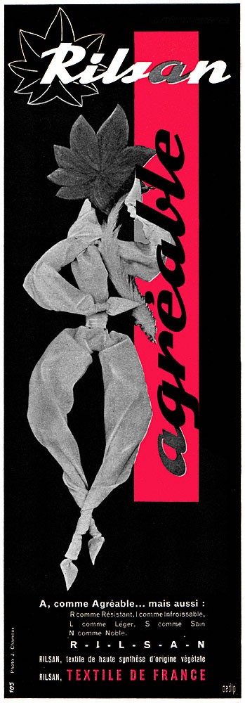 Advert Rilsan 1960