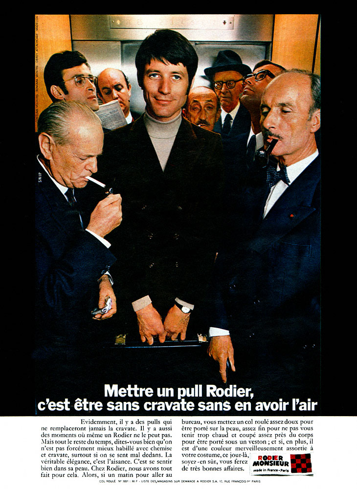 Advert Rodier 1970