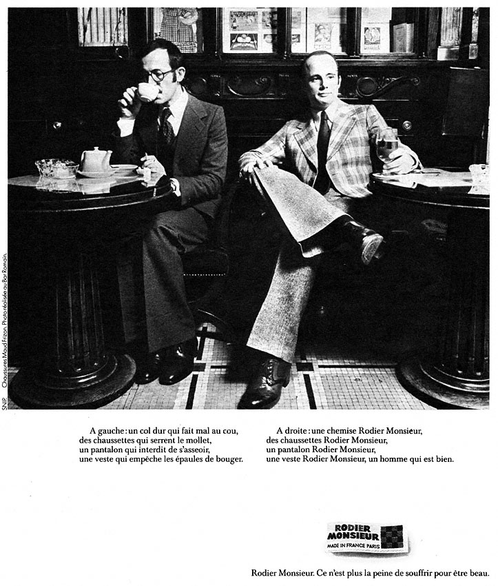 Advert Rodier 1974
