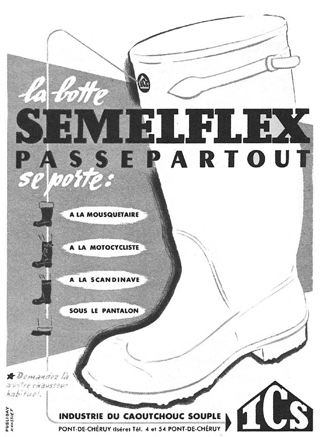 Advert Semelflex 1951