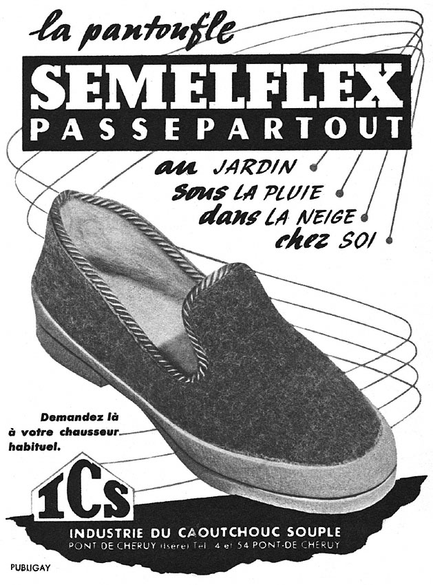 Advert Semelflex 1951