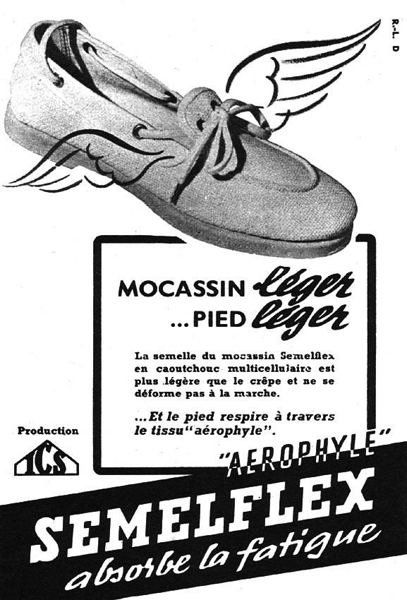 Advert Semelflex 1950