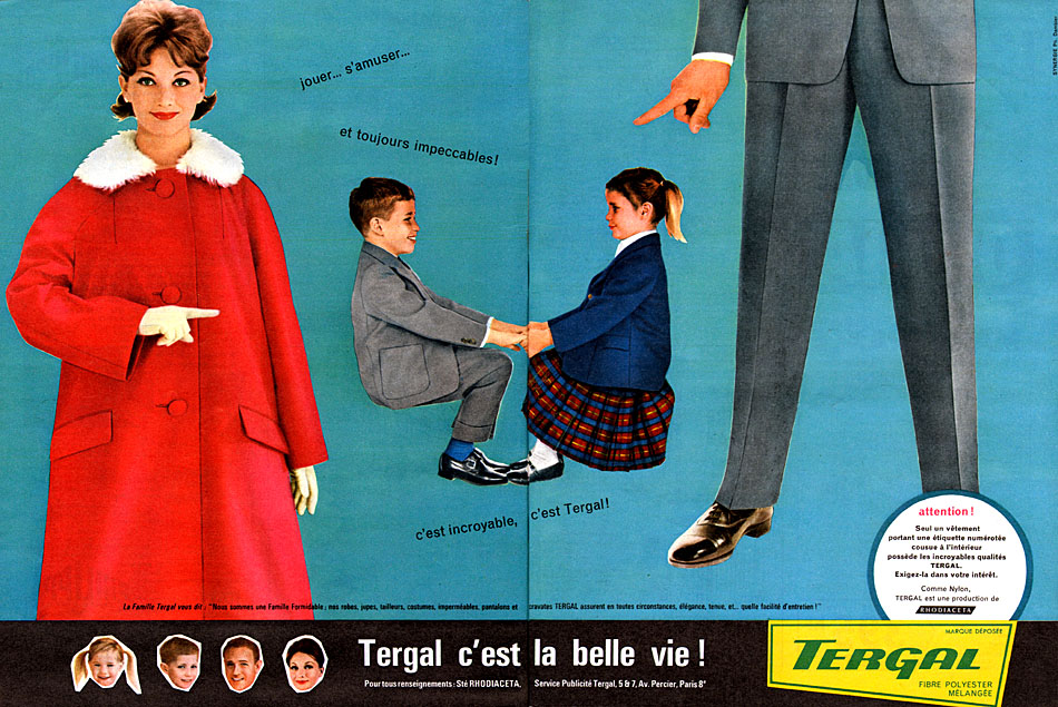 Advert Tergal 1960