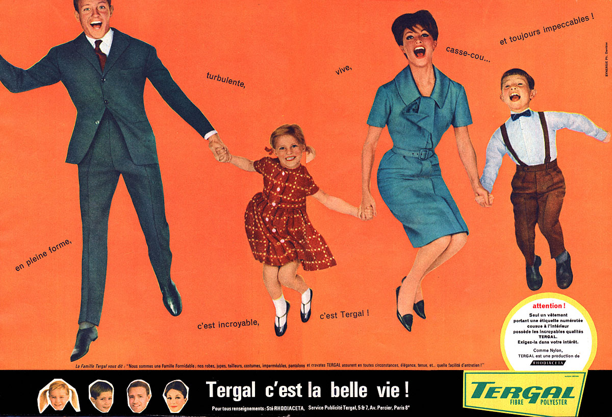 Advert Tergal 1960