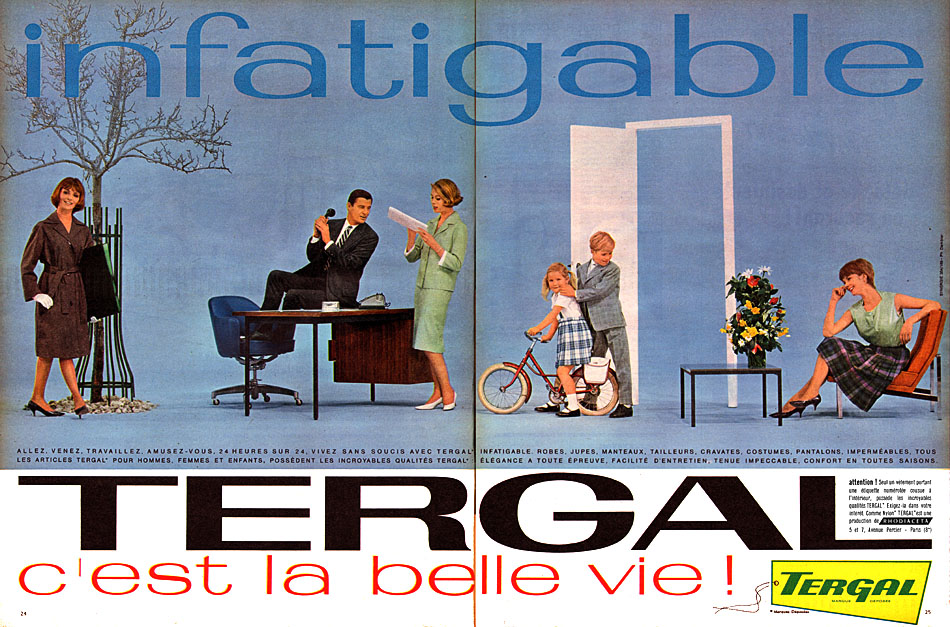 Advert Tergal 1961