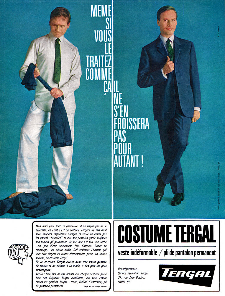Advert Tergal 1964