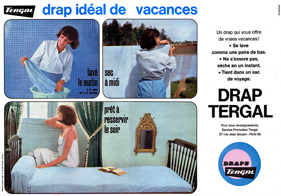 Advert Tergal 1964