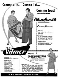 Advert Vilmer 1954