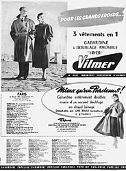 Advert Vilmer 1955