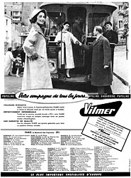Advert Vilmer 1955