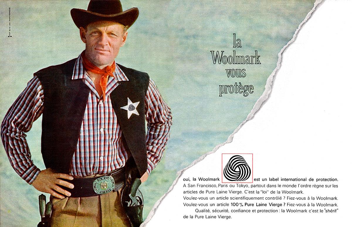 Advert Woolmark 1965