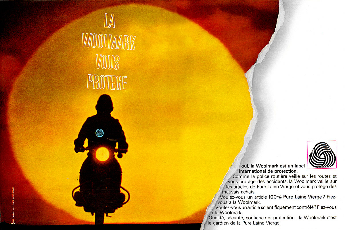 Advert Woolmark 1965