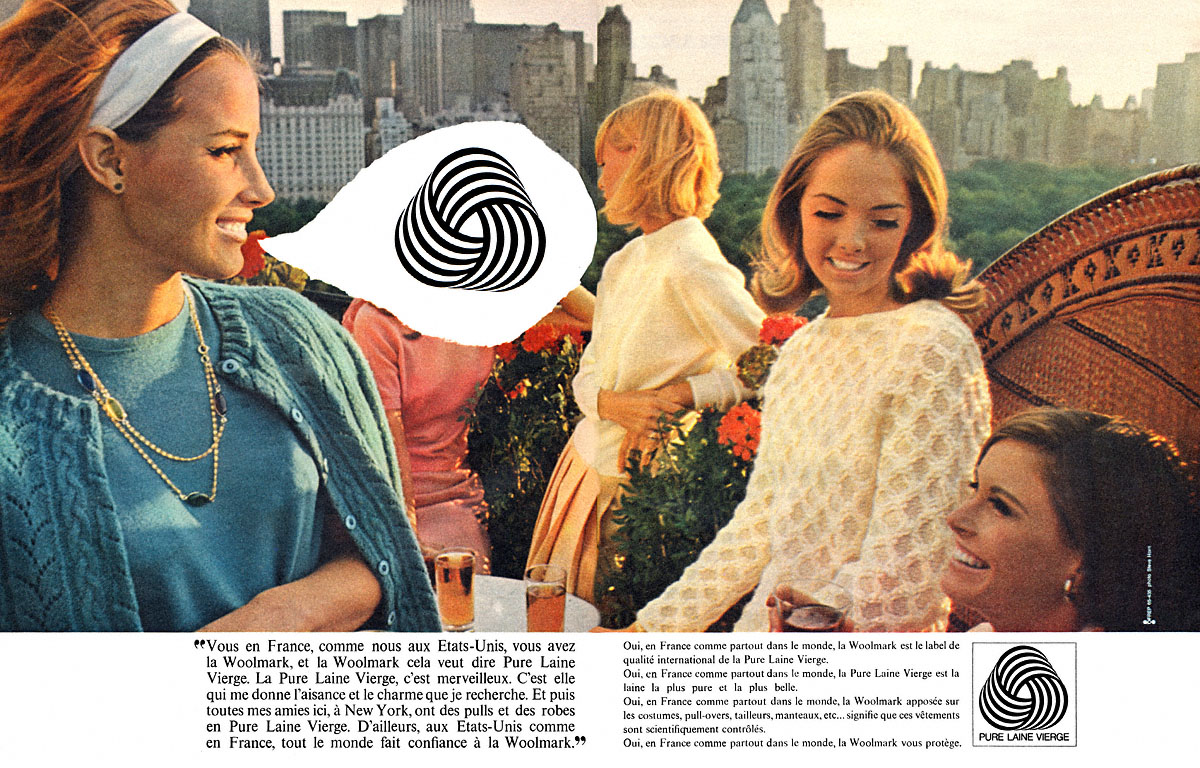 Advert Woolmark 1965