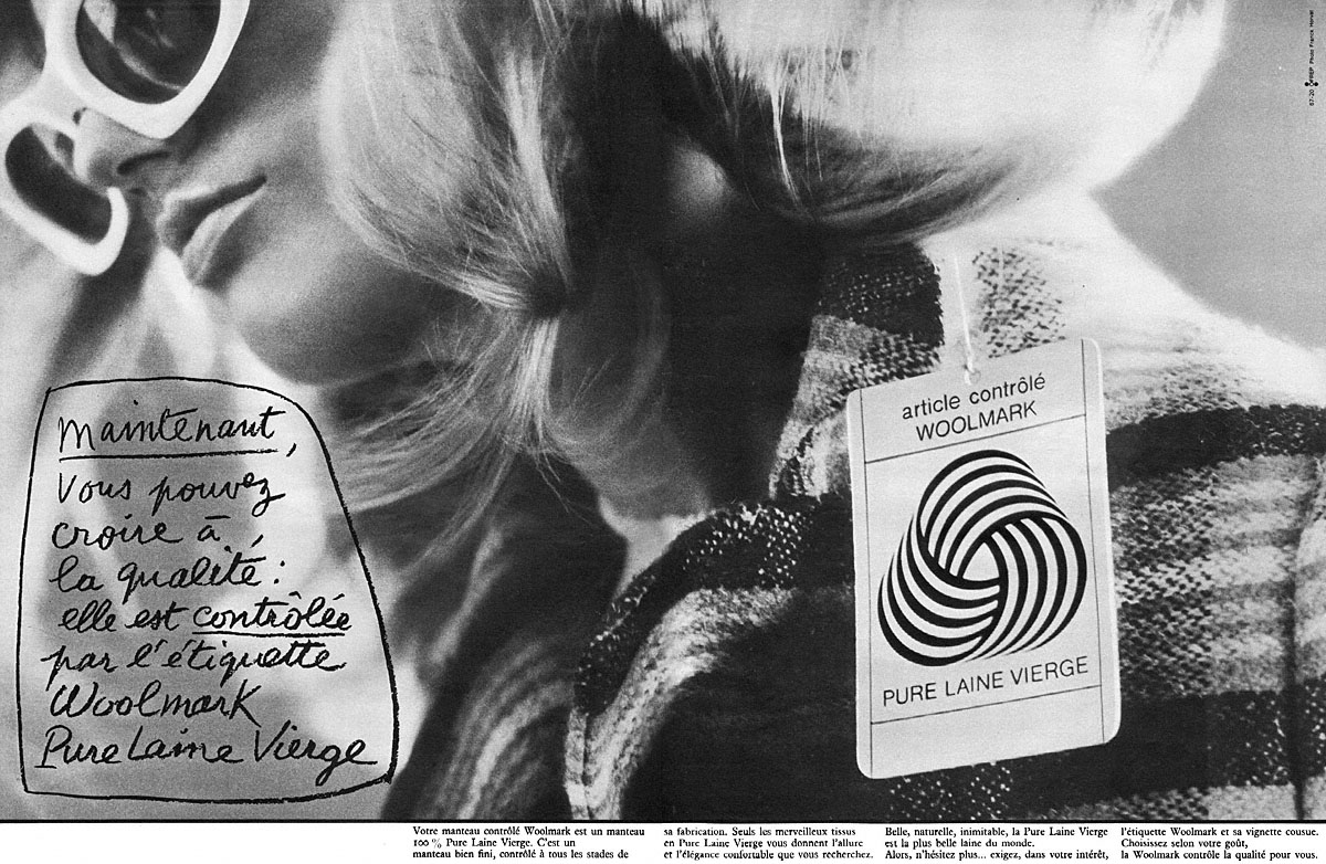 Advert Woolmark 1967