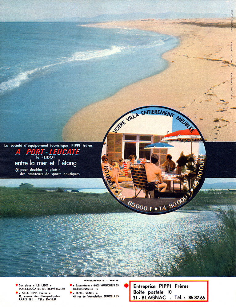 Advert Immo Mer 1969