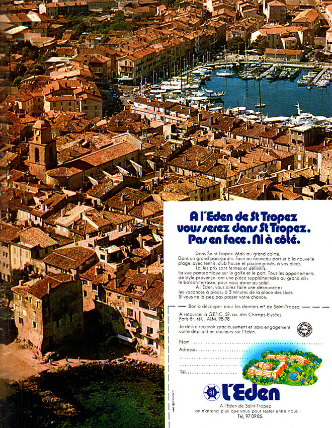 Advert Immo Mer 1972