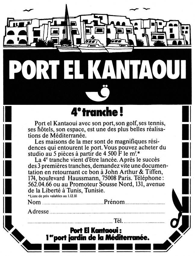 Advert Immo Mer 1981